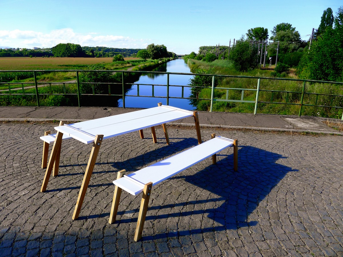 Table Agility design bois scandinave Atelier A.LACKER